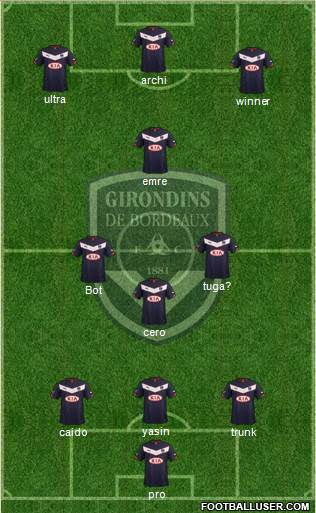 FC Girondins de Bordeaux Formation 2015