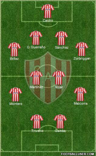 Unión de Santa Fe Formation 2015