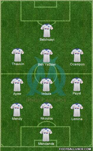 Olympique de Marseille Formation 2015
