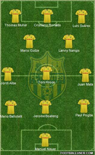 FC Nantes Formation 2015