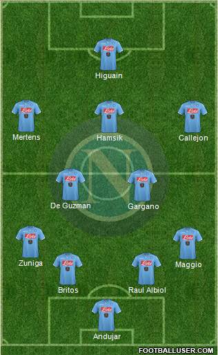 Napoli Formation 2015