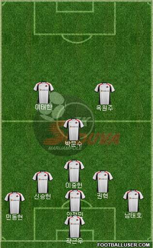 FK Suduva Marijampole Formation 2015