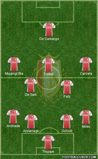 R Standard de Liège Formation 2015