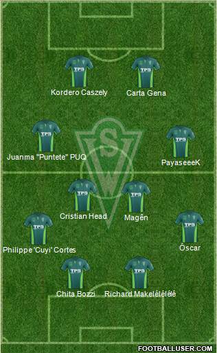 CD Santiago Wanderers S.A.D.P. Formation 2015