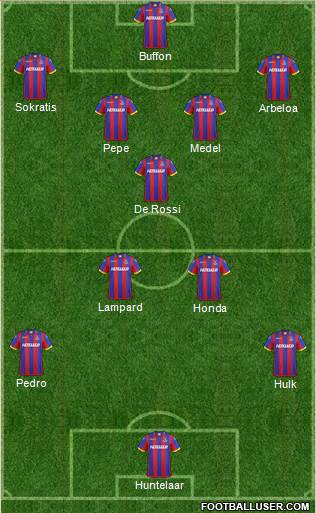Crystal Palace Formation 2015