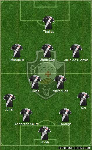 CR Vasco da Gama Formation 2015