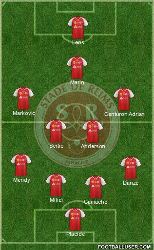 Stade de Reims Formation 2015
