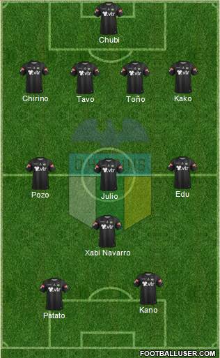 CD O'Higgins de Rancagua S.A.D.P. Formation 2015