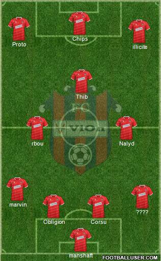 FC ViOn Zlate Moravce Formation 2015