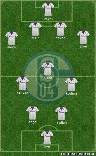 FC Schalke 04 Formation 2015