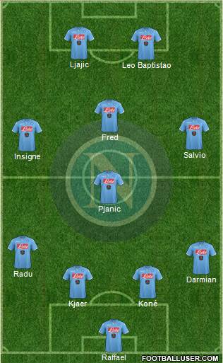 Napoli Formation 2015