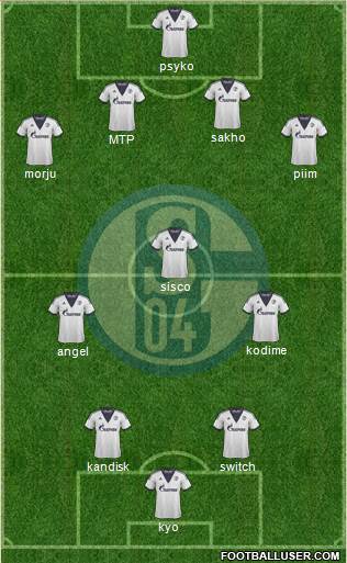 FC Schalke 04 Formation 2015