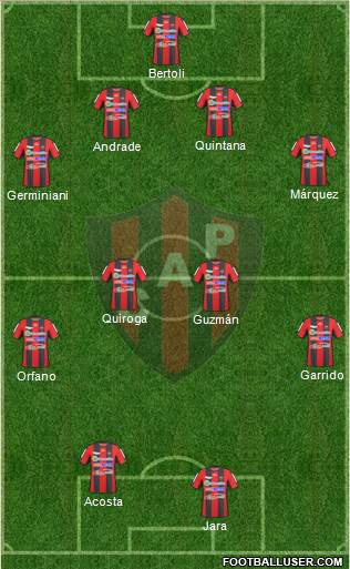 Patronato de Paraná Formation 2015