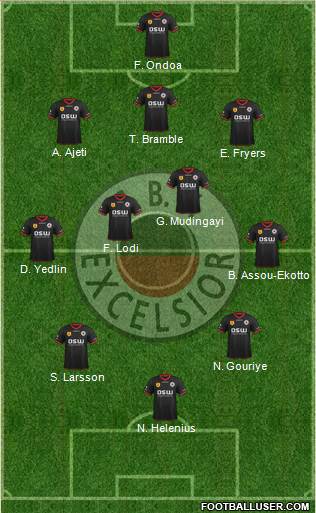 SBV Excelsior Formation 2015