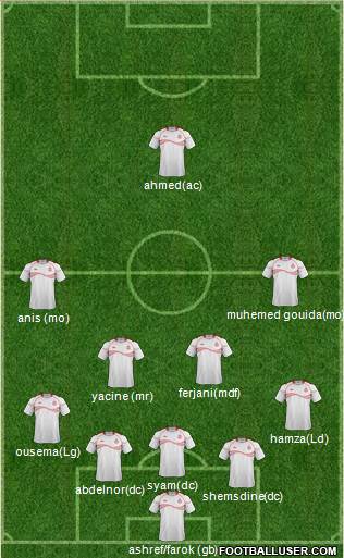 Tunisia Formation 2015