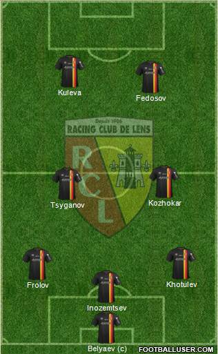 Racing Club de Lens Formation 2015
