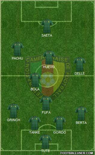 Cameroon Formation 2015