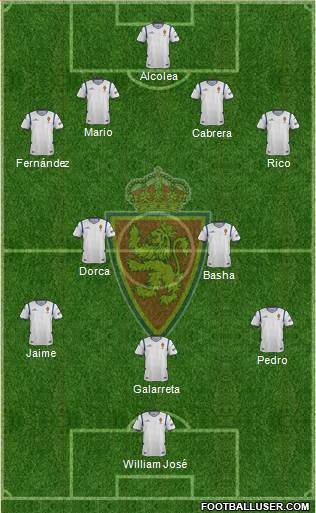 R. Zaragoza S.A.D. Formation 2015