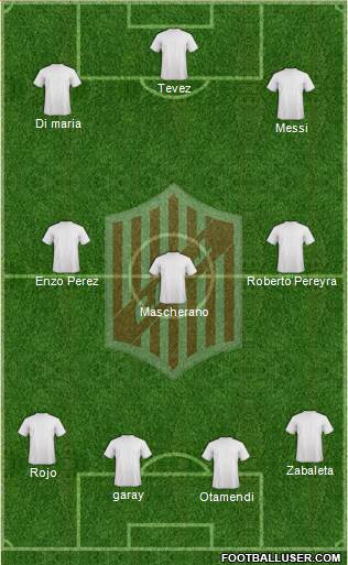 9 de Julio Formation 2015