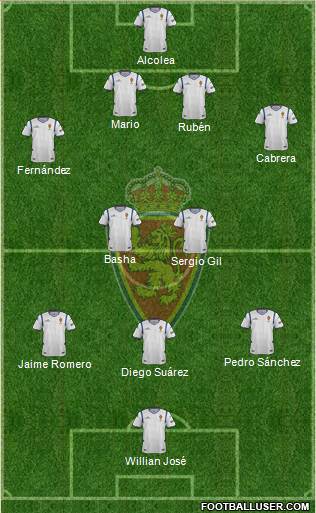 R. Zaragoza S.A.D. Formation 2015