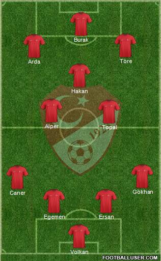 Turkey Formation 2015