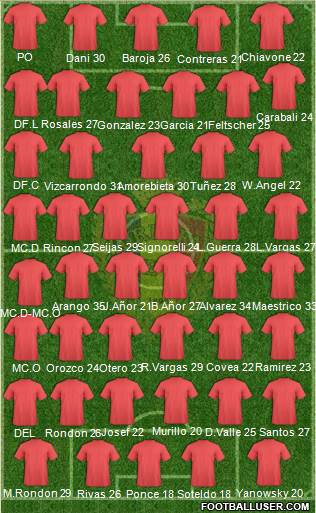 Belgium Formation 2015