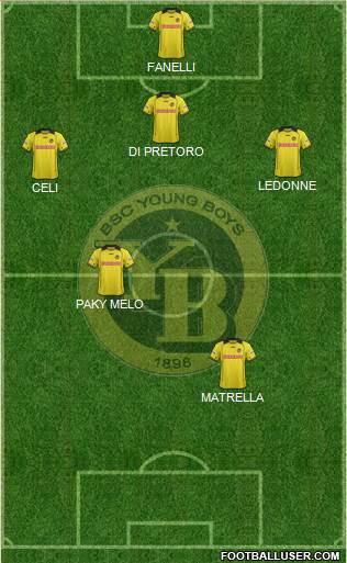 BSC Young Boys Formation 2015