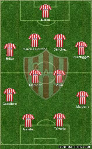 Unión de Santa Fe Formation 2015