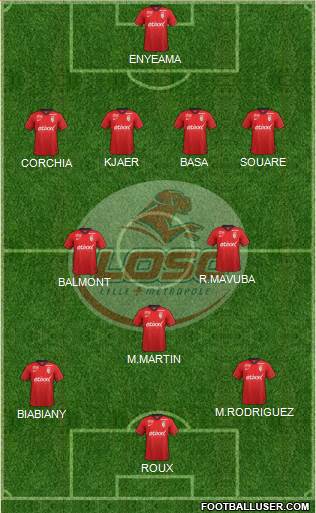 LOSC Lille Métropole Formation 2015