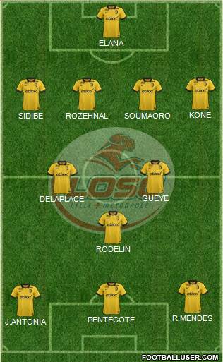 LOSC Lille Métropole Formation 2015