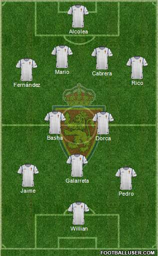 R. Zaragoza S.A.D. Formation 2015