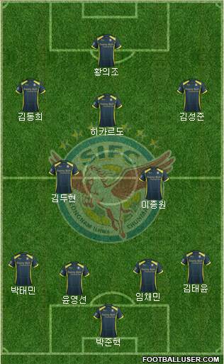 Seongnam Ilhwa Chunma Formation 2015