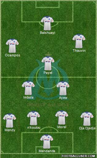 Olympique de Marseille Formation 2015