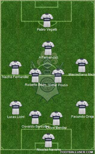 Gimnasia y Esgrima de La Plata Formation 2015