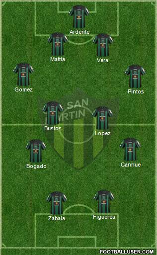 San Martín de San Juan Formation 2015