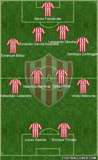Unión de Santa Fe Formation 2015