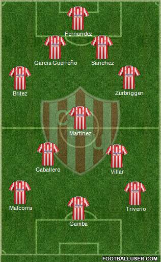 Unión de Santa Fe Formation 2015