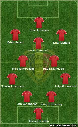 Belgium Formation 2015