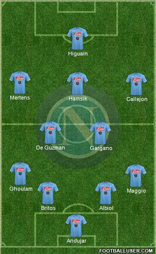 Napoli Formation 2015