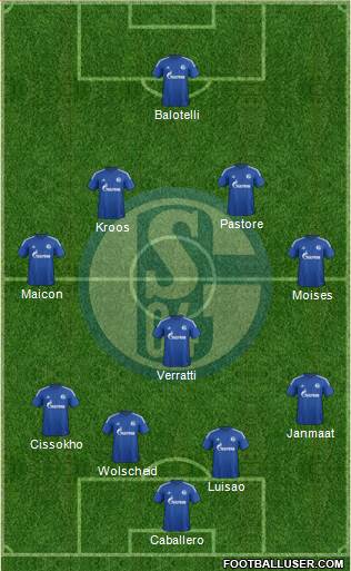 FC Schalke 04 Formation 2015