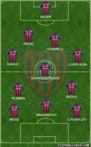 San Lorenzo de Almagro Formation 2015