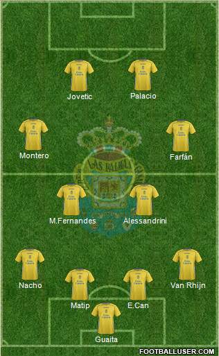 U.D. Las Palmas S.A.D. Formation 2015