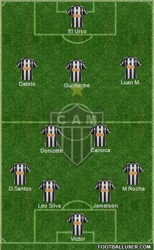 C Atlético Mineiro Formation 2015