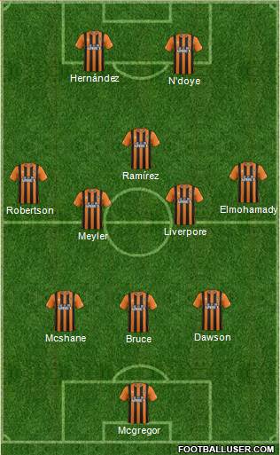 Hull City Formation 2015