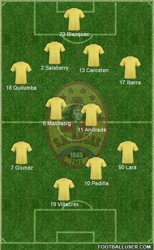 SD Aucas Formation 2015