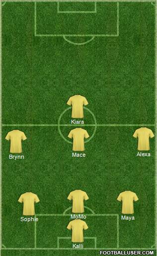 FC Dallas Formation 2015