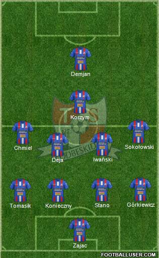 Podbeskidzie Bielsko-Biala Formation 2015