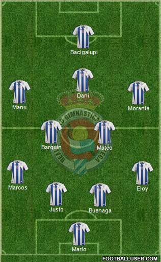 Gimnástica Torrelavega Formation 2015