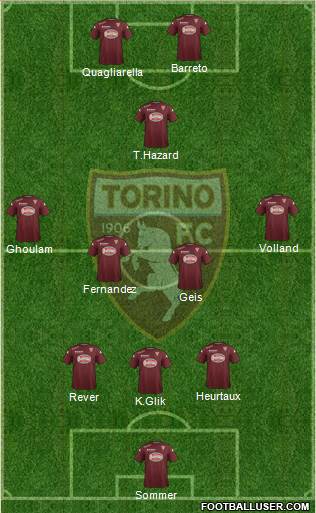 Torino Formation 2015