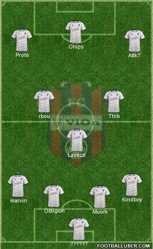 FC ViOn Zlate Moravce Formation 2015